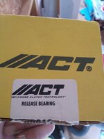 2g act throw out bearing (new)