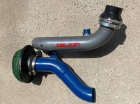 Dejon 1g turbo intake and upper intercooler pipe