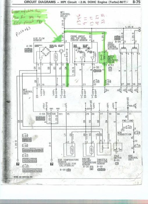 1G - Installing a turbo 4g63 into an nt 4g63 | DSMtuners mitsubishi galant engine wiring diagrams 